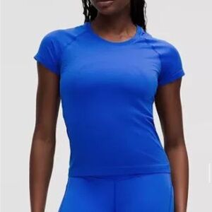 Blue Women's Athletic Top